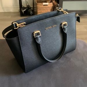 MICHAEL KORS BAG BLACK SHOULDER/CROSSBODY
